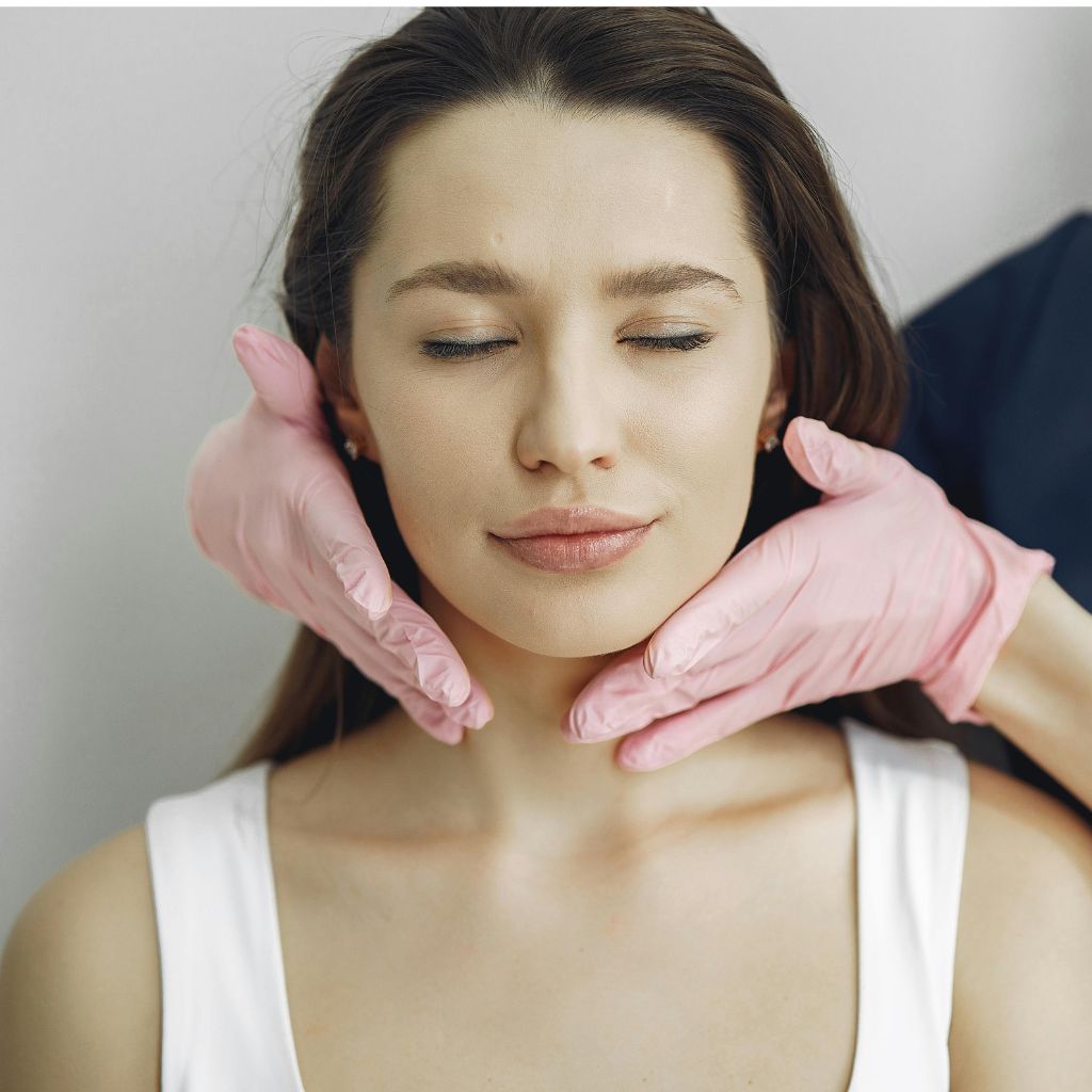 PRF treatment procedure using platelet-rich fibrin for natural skin rejuvenation and healing.