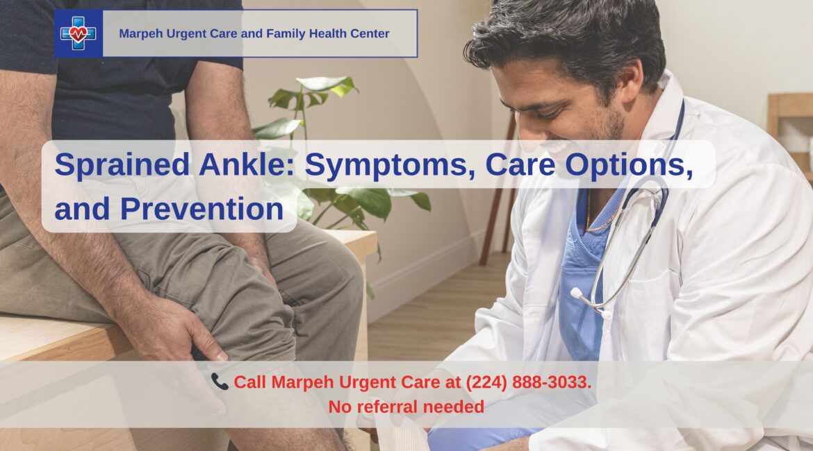 Sprained Ankle: Common Symptoms, Care Options, and Prevention